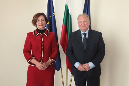 Министър Светлан Стоев прие посланика на Република Турция Айлин Секизкьок